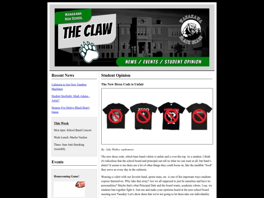 studentopinion screenshot