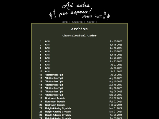 archive screenshot