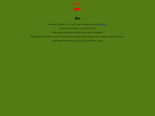 bio screenshot