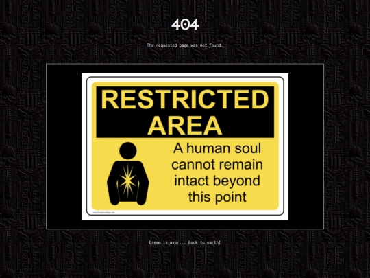 not_found screenshot