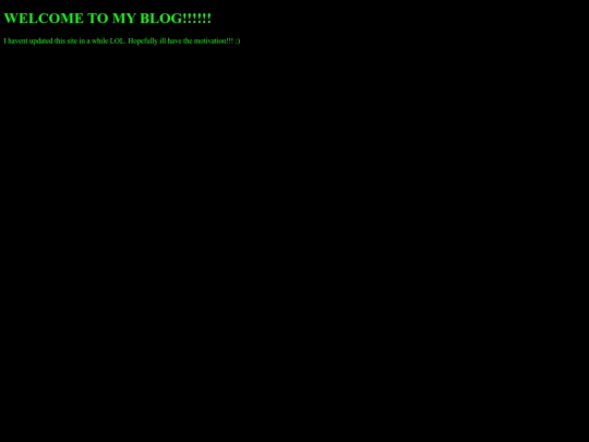 blog screenshot