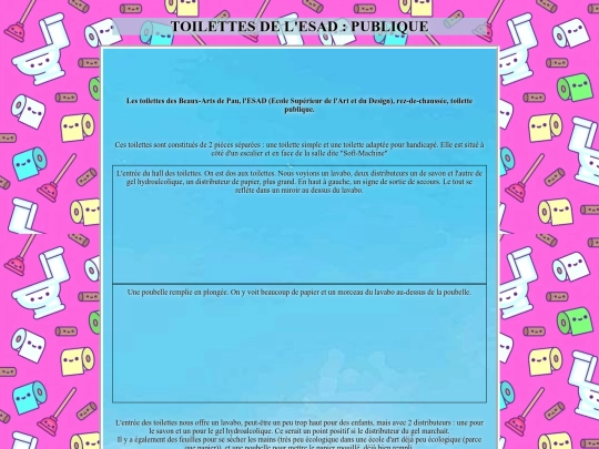 toilette_esad screenshot