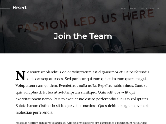 volunteer screenshot