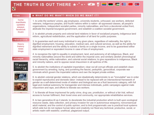 manifesto screenshot