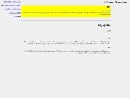 mobile-only-web screenshot