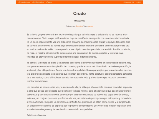 posts/crudo screenshot