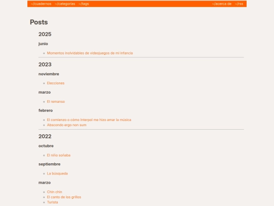 posts screenshot