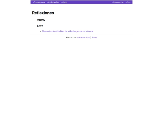 tags/reflexiones screenshot
