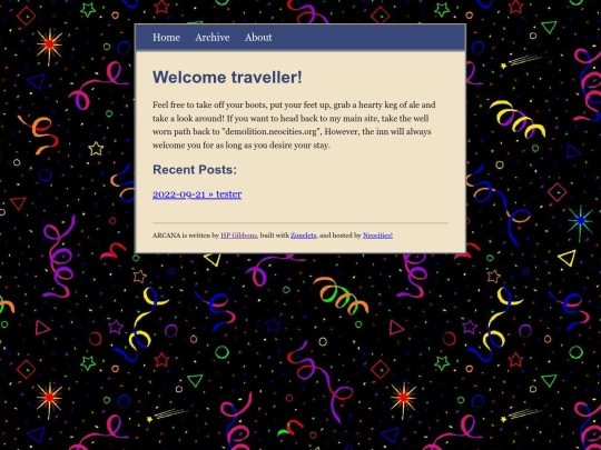 blog screenshot