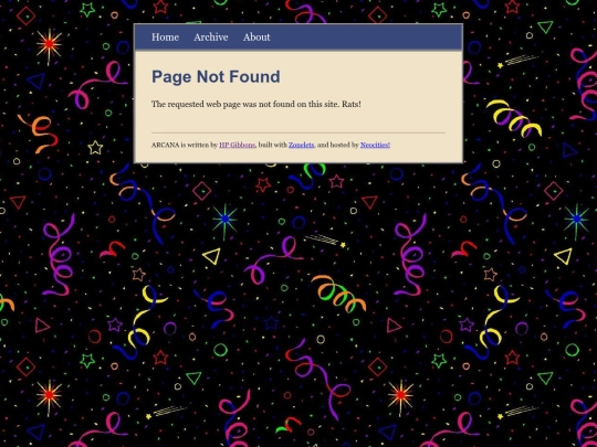 blog/not_found screenshot