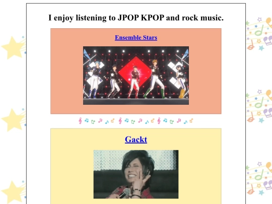 interest/music screenshot