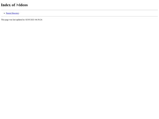 videos screenshot