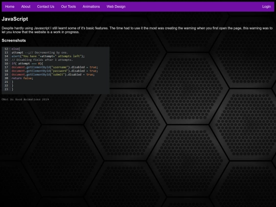 js screenshot