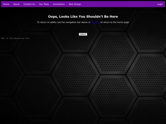 not_found screenshot