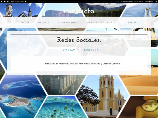 venezuela/contact screenshot