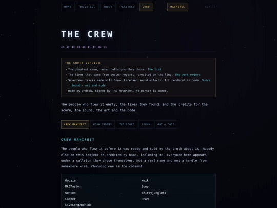 crew screenshot