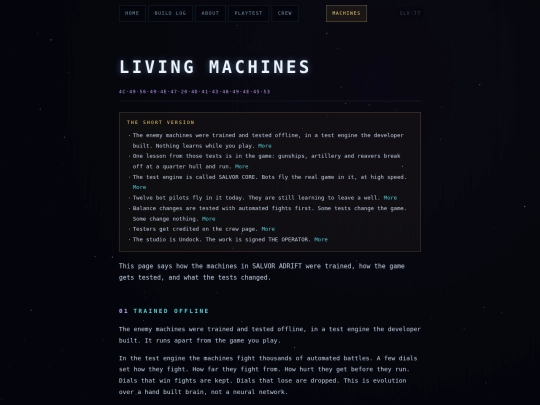 livingmachines screenshot