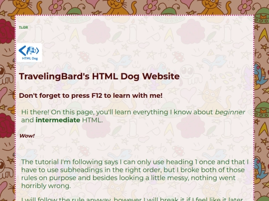 HTMLDog screenshot