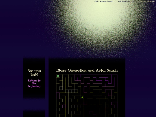 src/pages/AStar screenshot