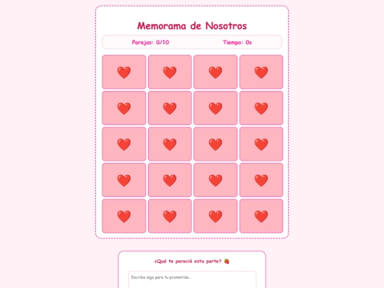 memorama screenshot