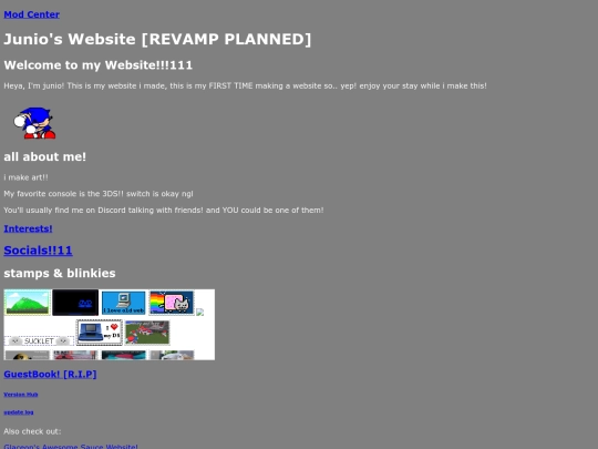 homepage screenshot