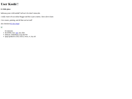 index screenshot