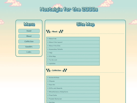about/sitemap screenshot