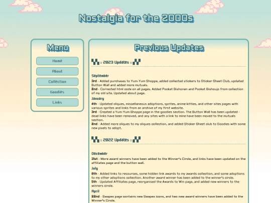 updates screenshot