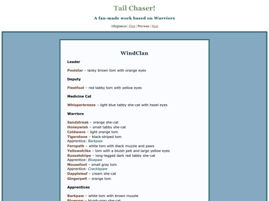 fiction/wc_tailchaser_all screenshot