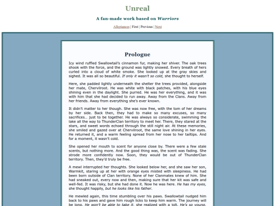 fiction/wc_unreal_prologue screenshot