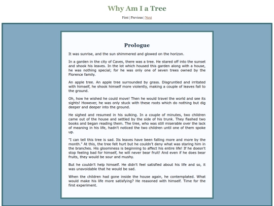 fiction/whytree_prologue screenshot