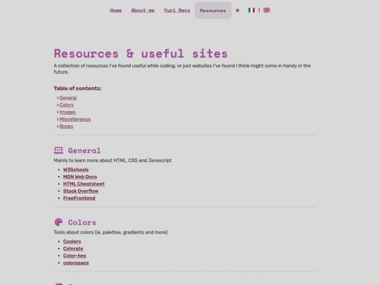 resources screenshot