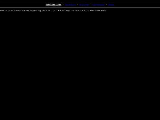dendrite screenshot