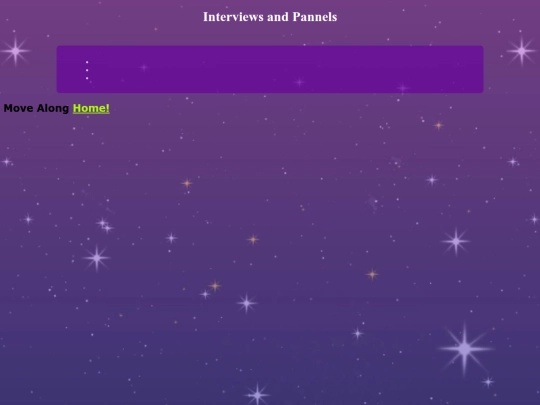 interviewsandpannels screenshot