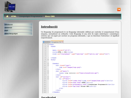 AW/UD3/Website3-4/programacio screenshot