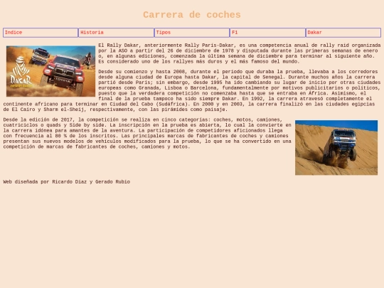 Coches/dakar screenshot