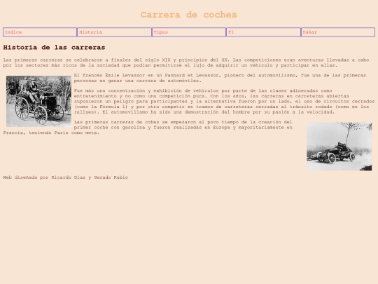 Coches/historia screenshot