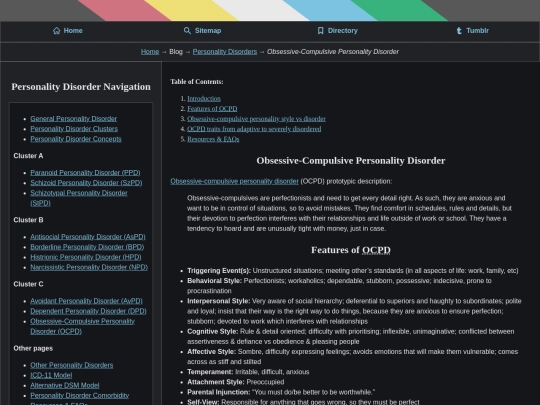 blog/pds/ocpd screenshot