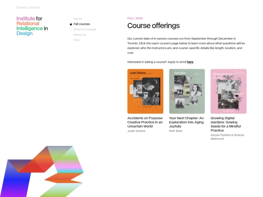 course screenshot
