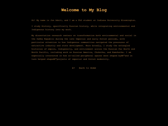 blog screenshot