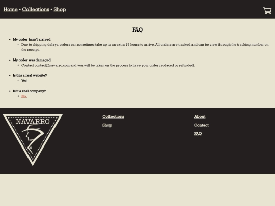 faq screenshot