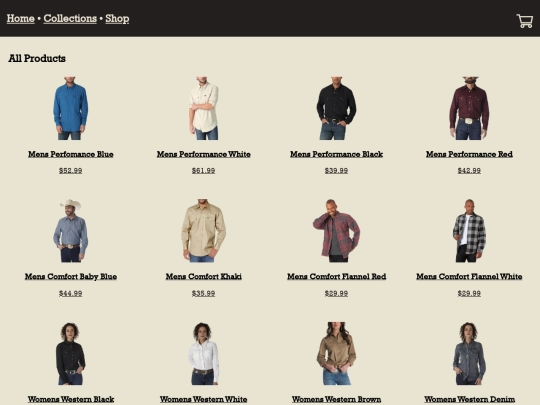 shop screenshot
