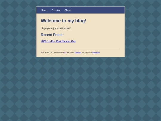 blog screenshot