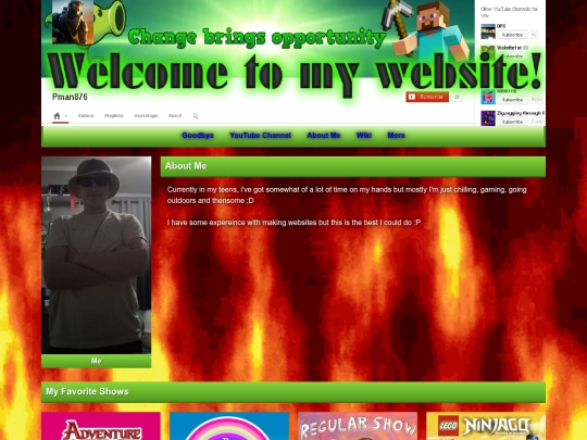 pages/aboutme screenshot