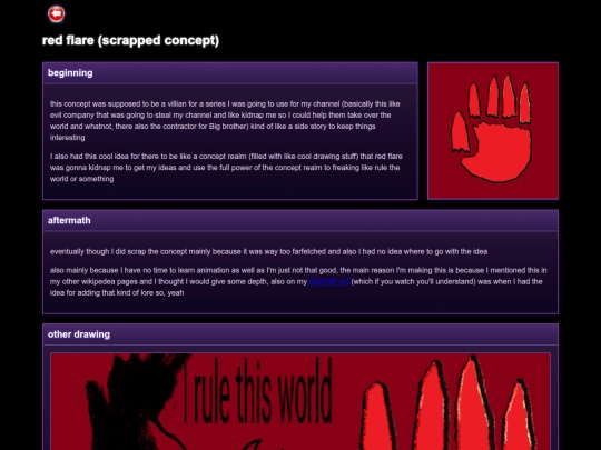 wiki-pages/redflare screenshot