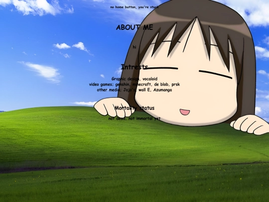 aboutme screenshot