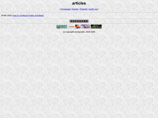 articles screenshot