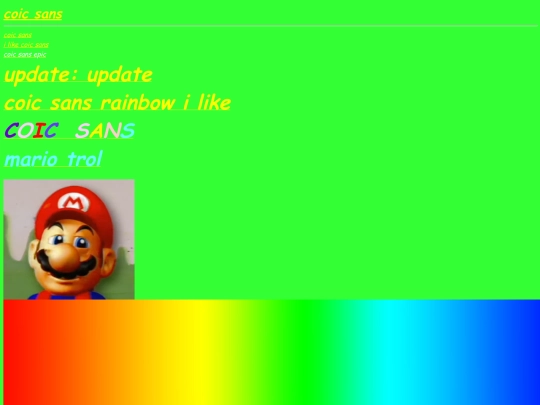 coicsans screenshot