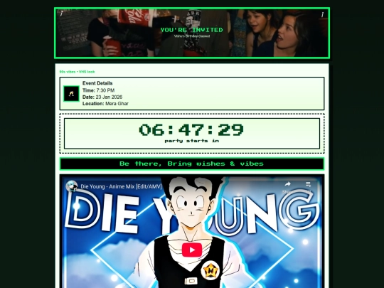 18th Bday /bday18 screenshot