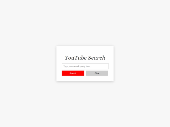 Alive Internet Theory/YoutubeSearch screenshot